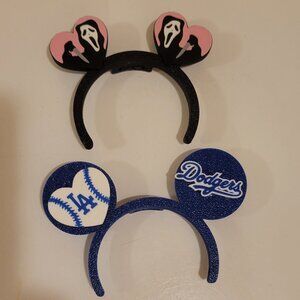 Dodger & Ghostface Labubu Headbands
